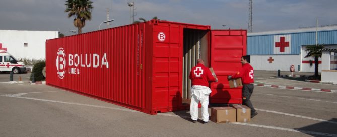 Contenedores Cruz Roja