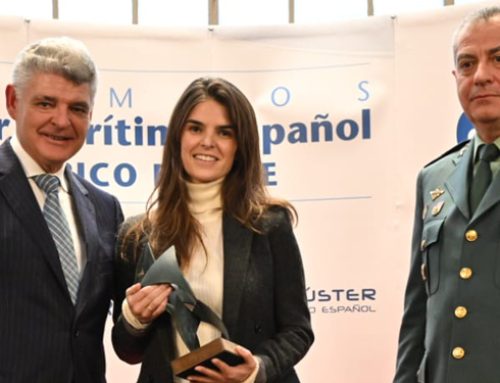 Boluda galardonado con el premio a la competitividad del Cluster Marítimo Español