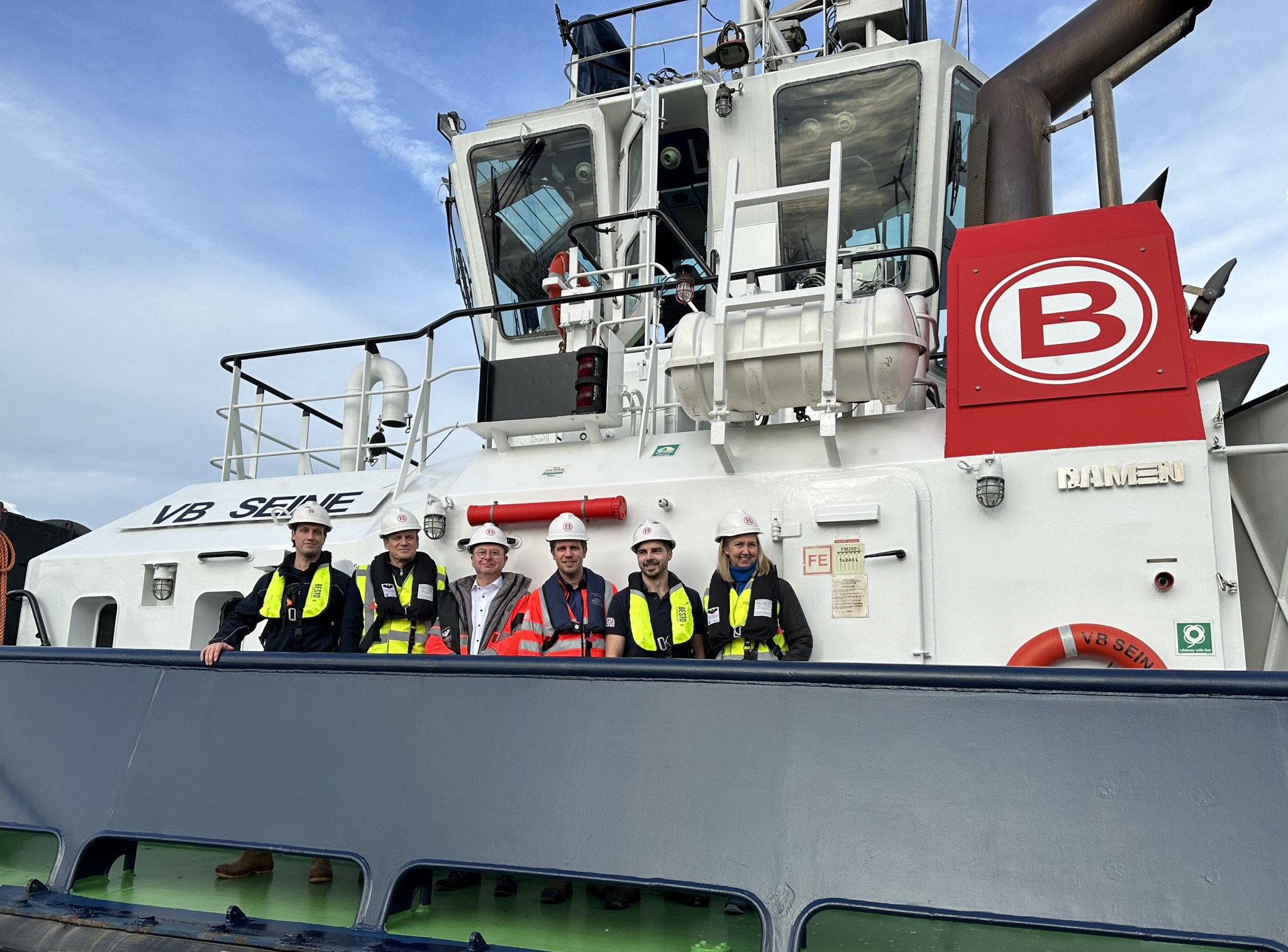 Boluda Towage welcomes the Belgian Minister of Justice and North Sea ...