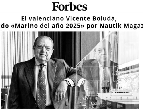 El liderazgo marítimo de Vicente Boluda Fos, distinguido por Nautik Magazine con el Premio “Marino del Año 2025”