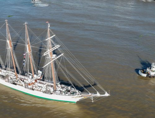 Boluda Towage assists the legendary Juan Sebastián de Elcano in Santo Domingo
