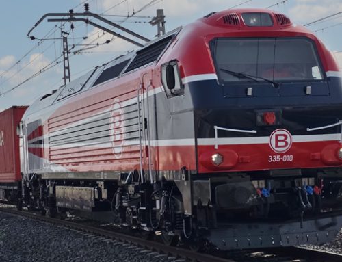 Boluda Shipping strengthens its rail presence with the new corporate locomotive livery